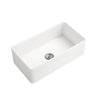 Inch White Farmhouse Sink Deep Apron Sink Undermount Farmhouse Kitchen Sink Single Farm Sink